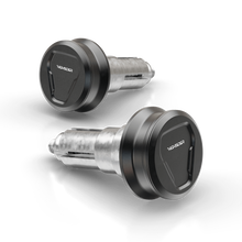 Esagano Xs Bar Ends Pair Black