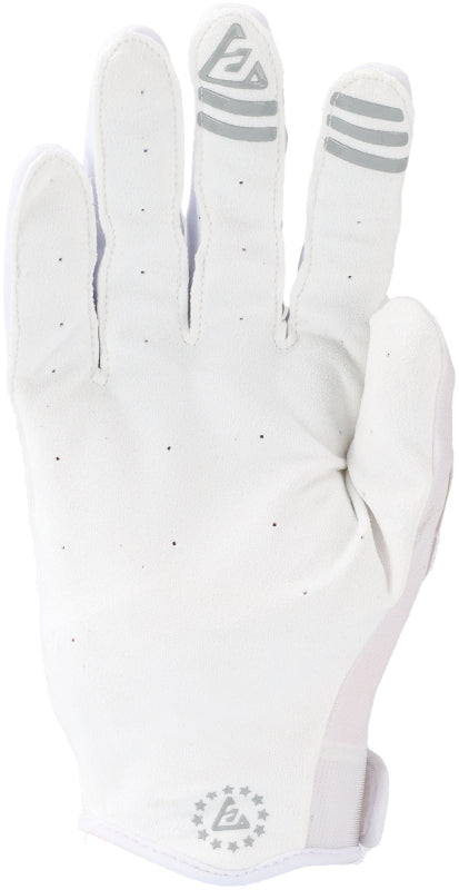 Answer Ascent Gloves White/Grey Youth - XS
