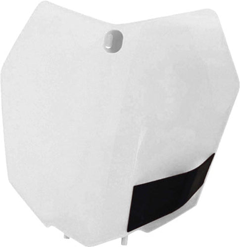 Front Number Plate White