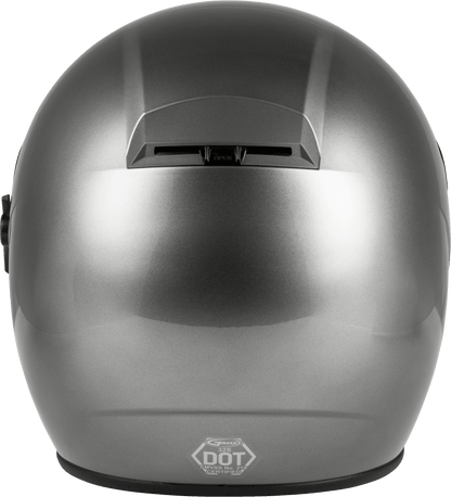 Gm 32 Open Face Helmet Titanium Sm