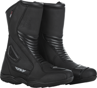 Milepost Boots Black Sz 13