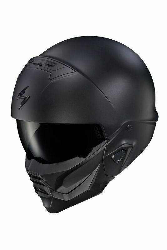 Covert 2 Open Face Helmet Matte Black Md