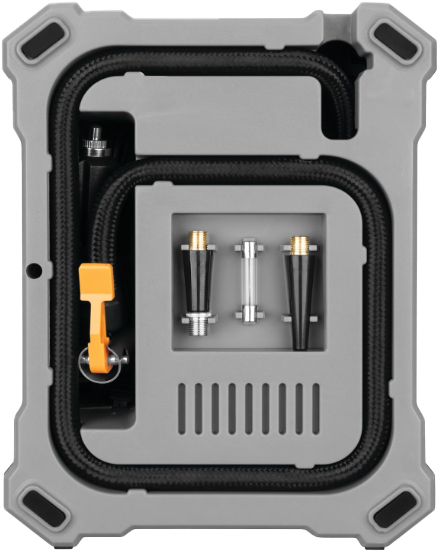 12v Rapid Tire Inflator W/ Led Light