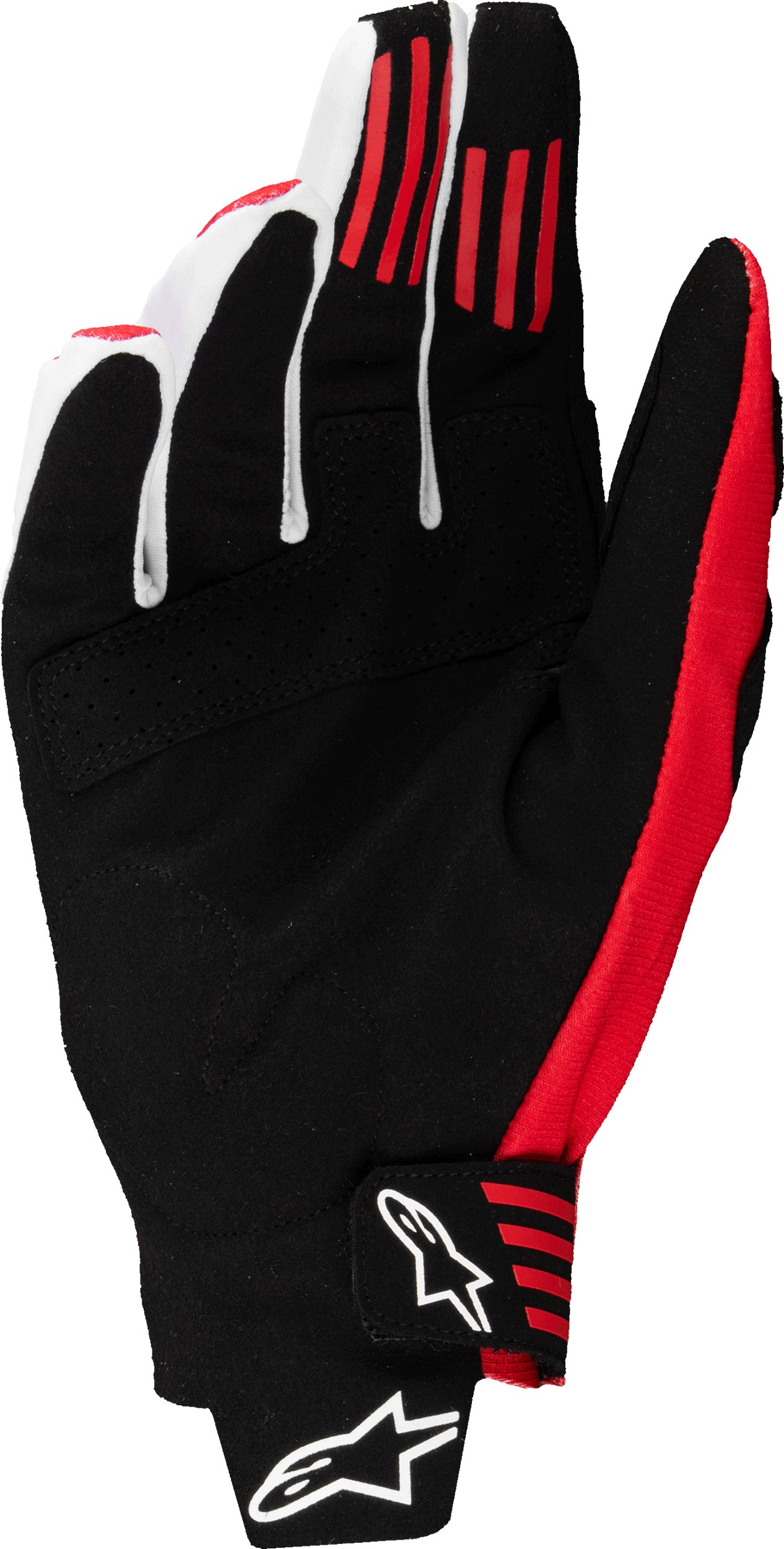 Techstar Gloves Black/Bright Red Xl