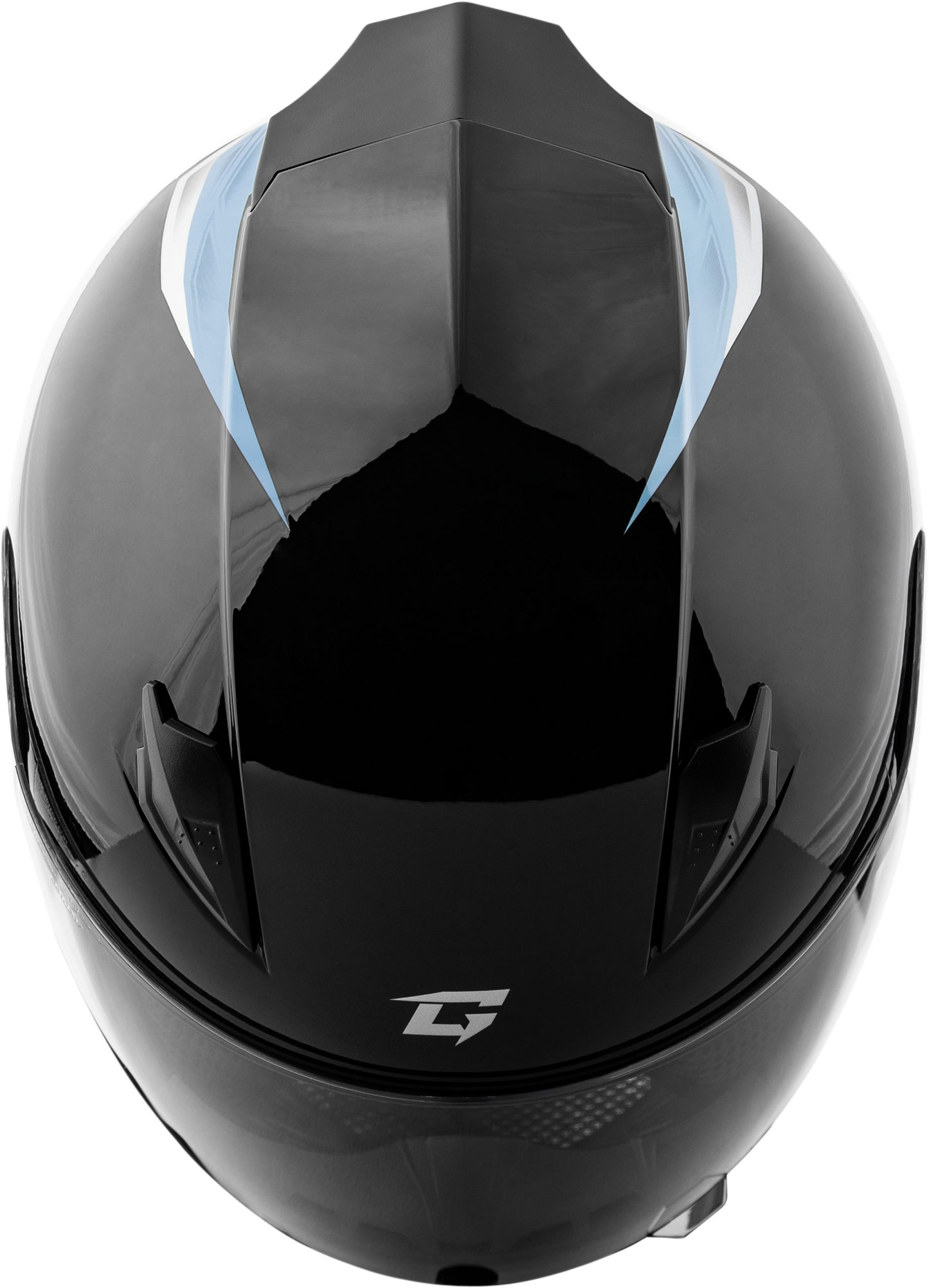 Ff 49 Syth Helmet Black/Silver Blue 2x