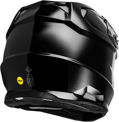 Mx 96 Solid Helmets Black Md