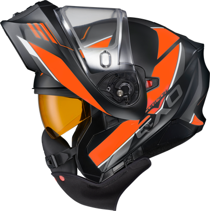 Exo Gt930 Cold Weather Helmet Modulus Orange Lg (Electric)