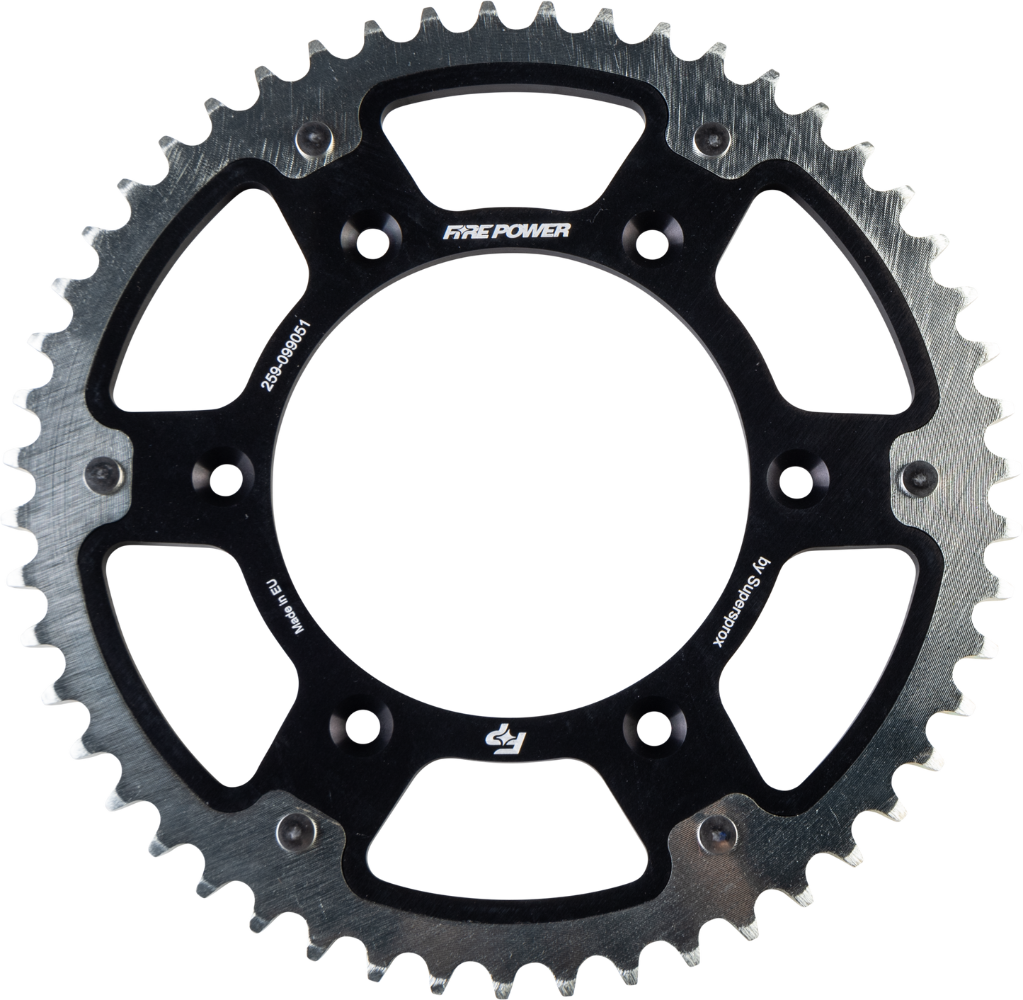 Rear Sprocket Hybrid 51t Blk/Sil