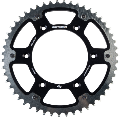 Rear Sprocket Hybrid 51t Blk/Sil