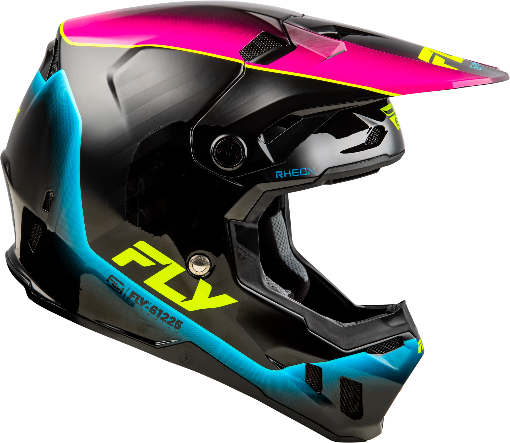 Formula Cc Underglow Helmet Black/Pink/Blue Xs