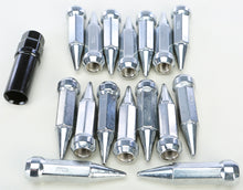 Spike Lug Nut 12mmx1.25 60' Chrome Tapered 17mm Hd W/Key