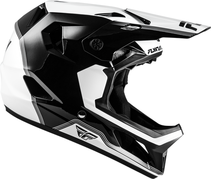 Rayce Repeat Bicycle Helmet Black/White Lg
