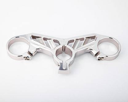 Motocorse Billet Aluminum Upper Triple Clamp (Yoke) for Ducati Panigale V2 / 1299 / 1199 / 959 / 899 - 52mm Ohlins SBK Forks