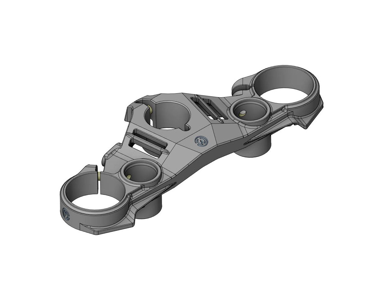 Motocorse Billet Upper Triple Clamp (Yoke) for Ducati Streetfighter V4 / S / SP - 52mm Ohlins SBK Forks