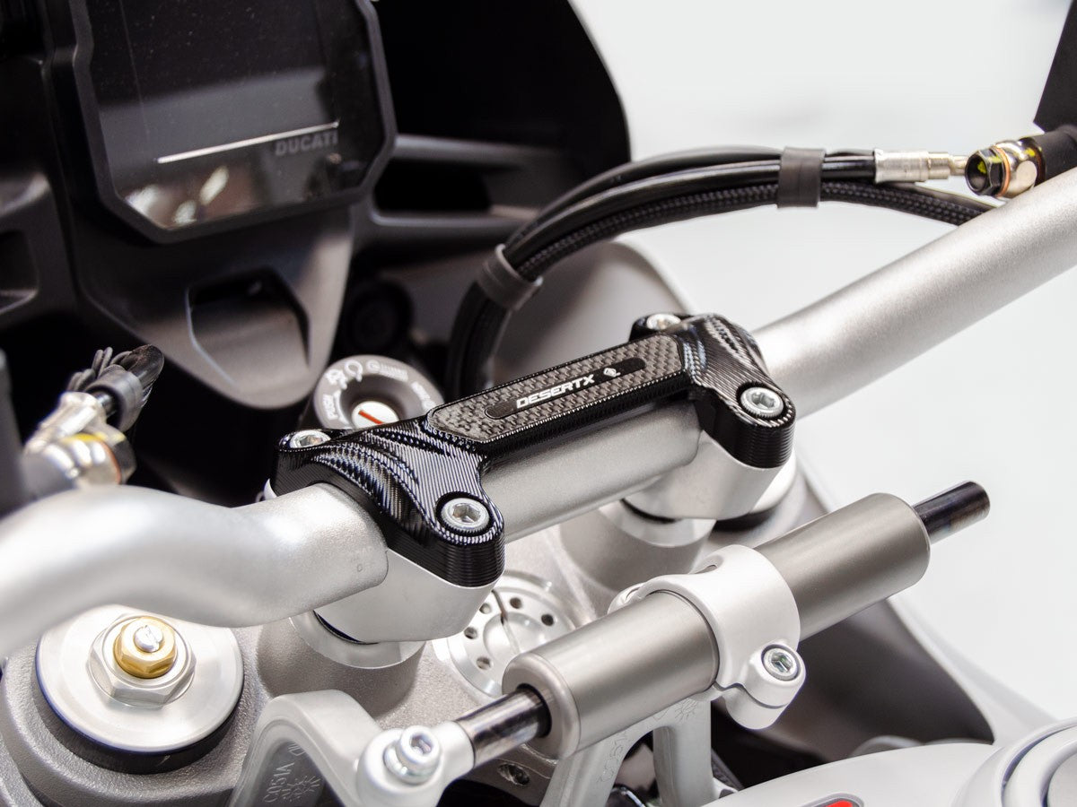DBK Special Parts (Ducabike) Billet Handlebar Top Clamp for the Ducati DesertX