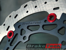 BRAKETECH RACING ROTORS - AXIS/COBRA 330MM STAINLESS STEEL ROTORS FOR DUCATI MULTISTRADA / MONSTER 1200 / SCRAMBLER 1100