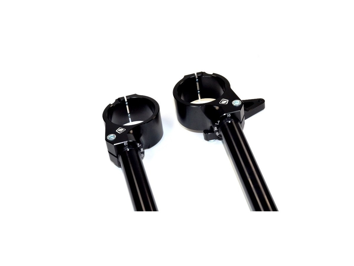 DBK Special Parts (Ducabike) GP Adjustable Clip-Ons For Panigale V4 / S / Speciale - 15mm Offset