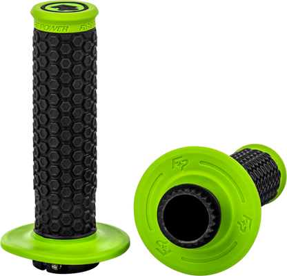 Pilot Mx Lock On Grips Green