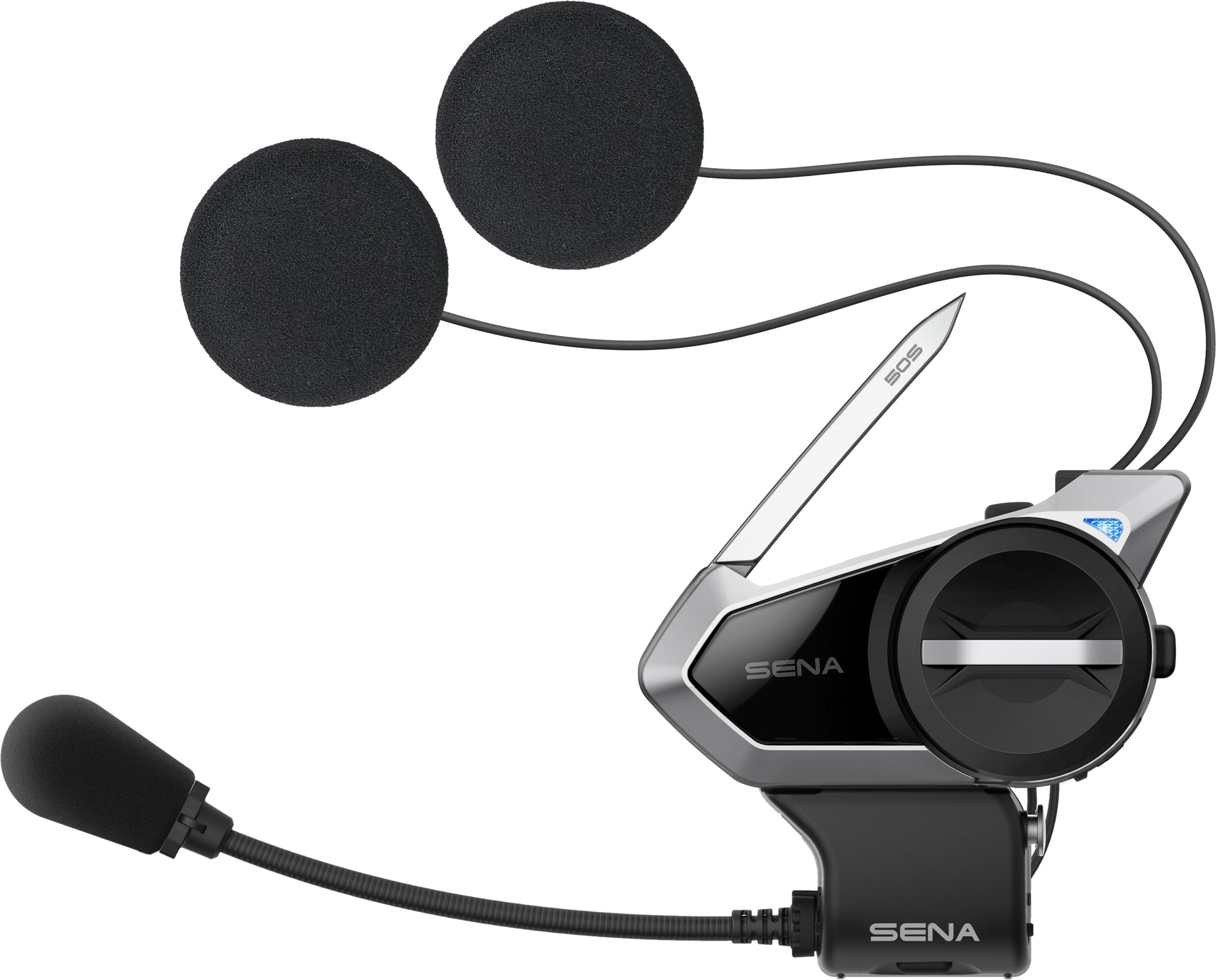50s Bluetooth Comm System W/Mesh Intercom Single