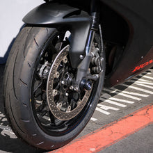Front Axle Sliders Black