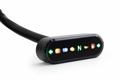 Indicator Light Display Meter Black