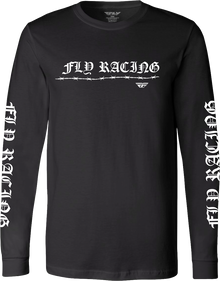 Fly Barbed Wire L/S Black 2x