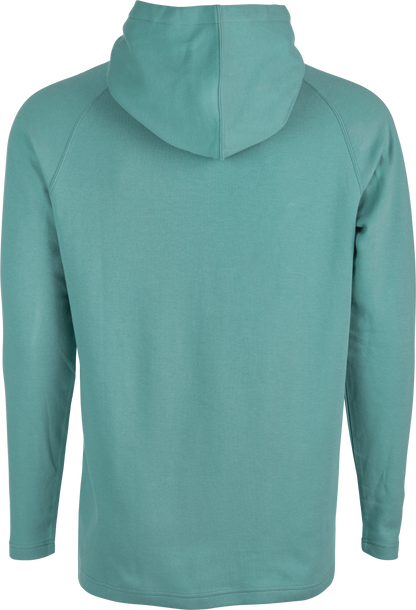 Fly Weekender Pullover Hoodie Sea Green/Grey Md