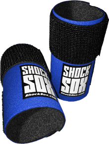 Shock Sox  4"U  Blue Upside Down Forks