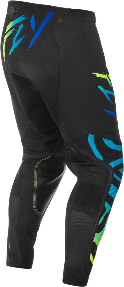 Evolution  Dst Zen Pants Black/Blue/Hi Vis Sz 32