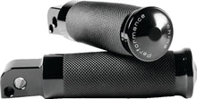 Performance Machine Footpegs Contour Passenger - Black Ano