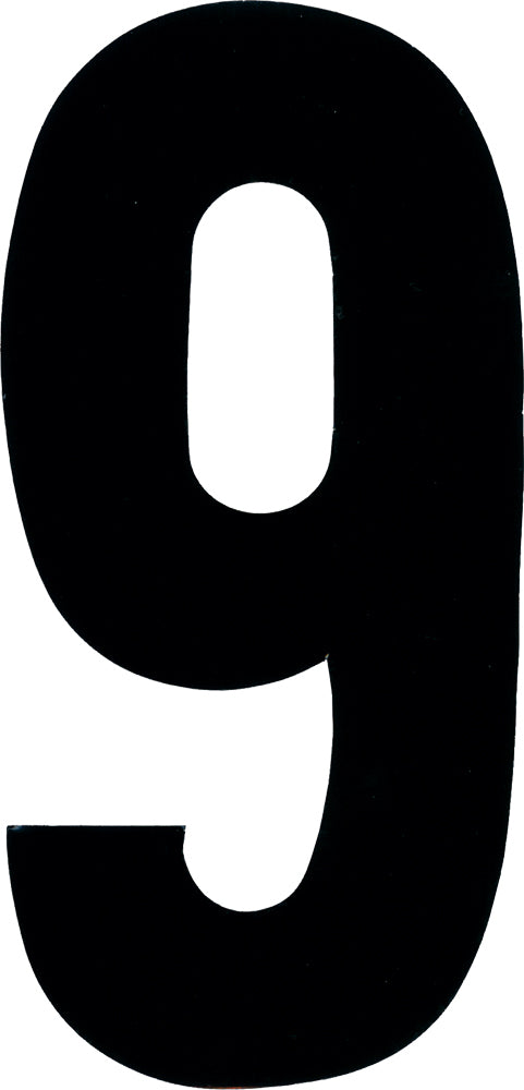 #9 7" White Extreme Digits 3/Pk