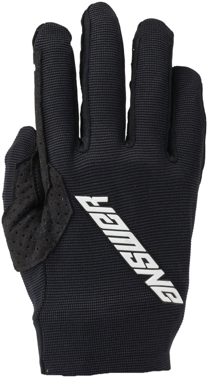 Answer Aerlite Gloves Black/White Youth - Large
