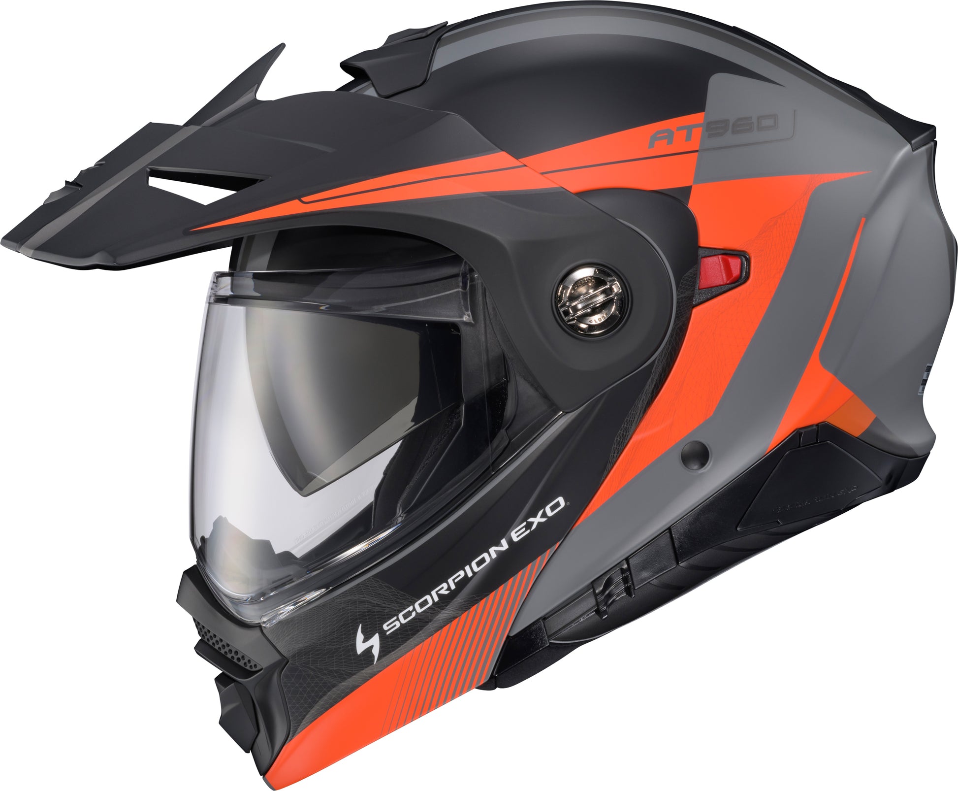 Exo At960 Modular Helmet Topographic 2 Or/Grey 3x