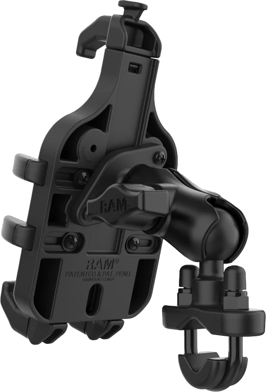 Quick Grip Pro Handlebar Phone Mount Short
