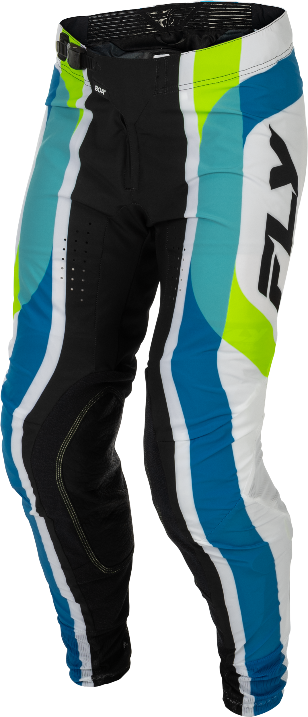 Lite Le Current Pants White/Lime/Blue Sz 30