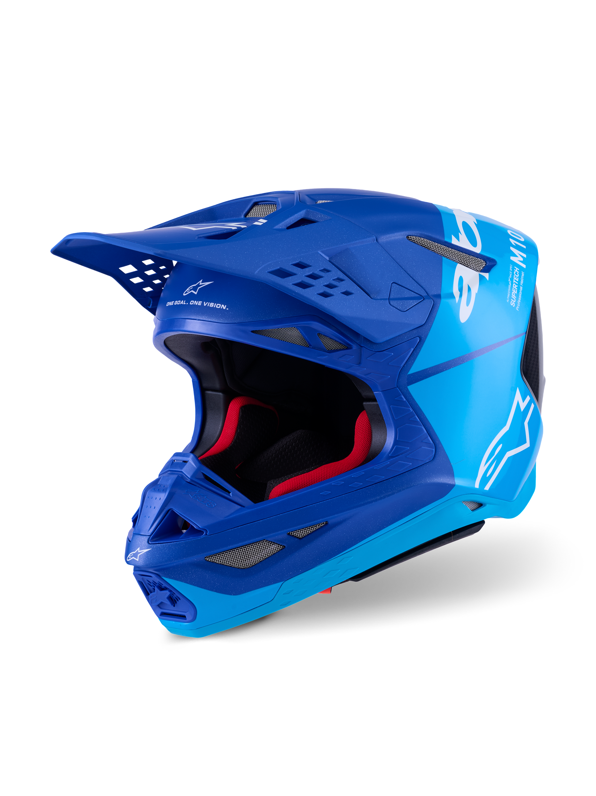 Supertech S M10 Flood Helmet Met Blu/Md Blu/Blk Crb M&G Sm