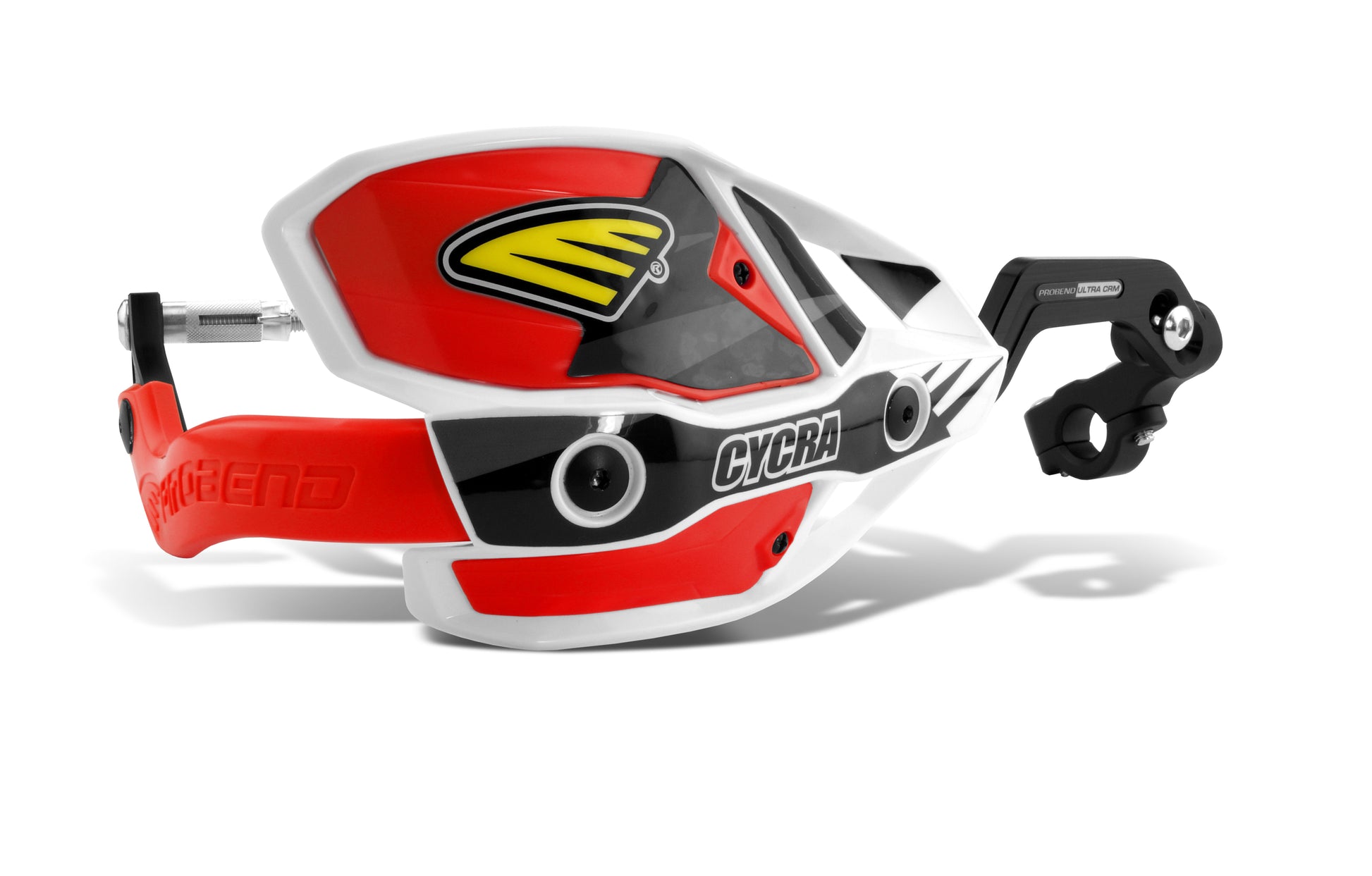 Crm Wrap Around Handguards 1 1/8" Clamp   White/Red