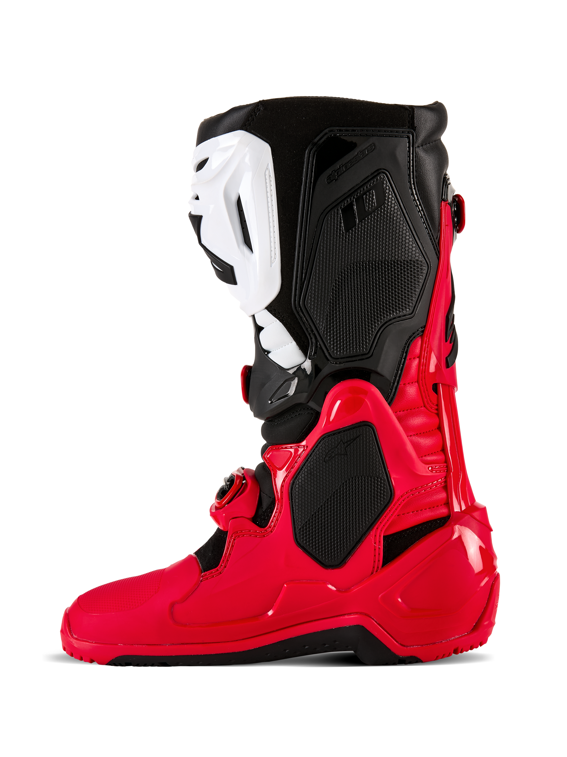Tech 10 Enduro Boots Bright Red/Black/White 8