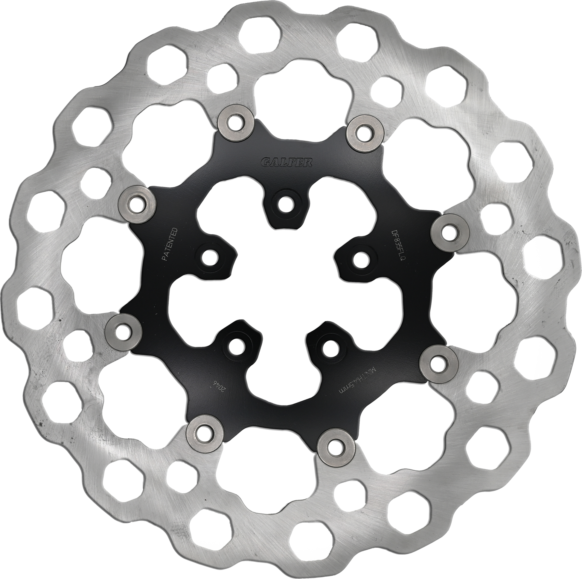 Rotor 12.5" Floating Cubiq Fr Black
