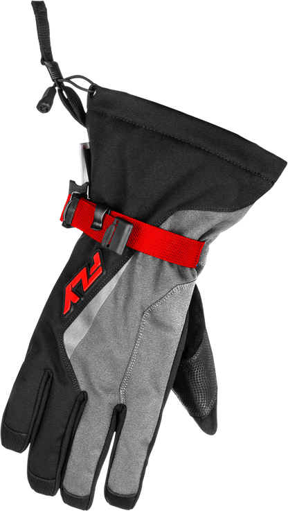 Title Gauntlet Gloves Red/Light Grey/Black 3x