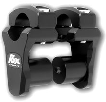 Handlebar Pivoting Riser 1 3/4"X1 1/8"X1 1/8" Black
