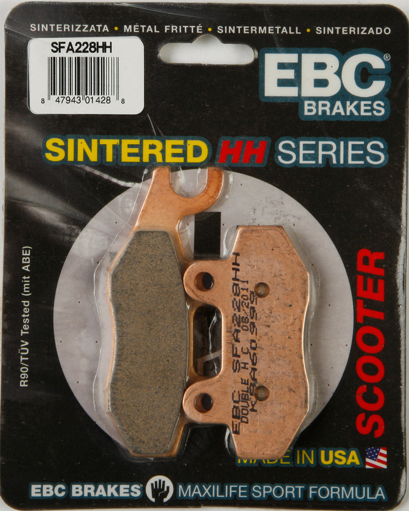Brake Pads Sfa228hh Double H Sintered
