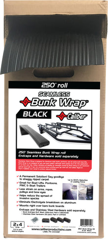 Bunk Wrap 250 Ft. Bulk Roll Black 2x4"