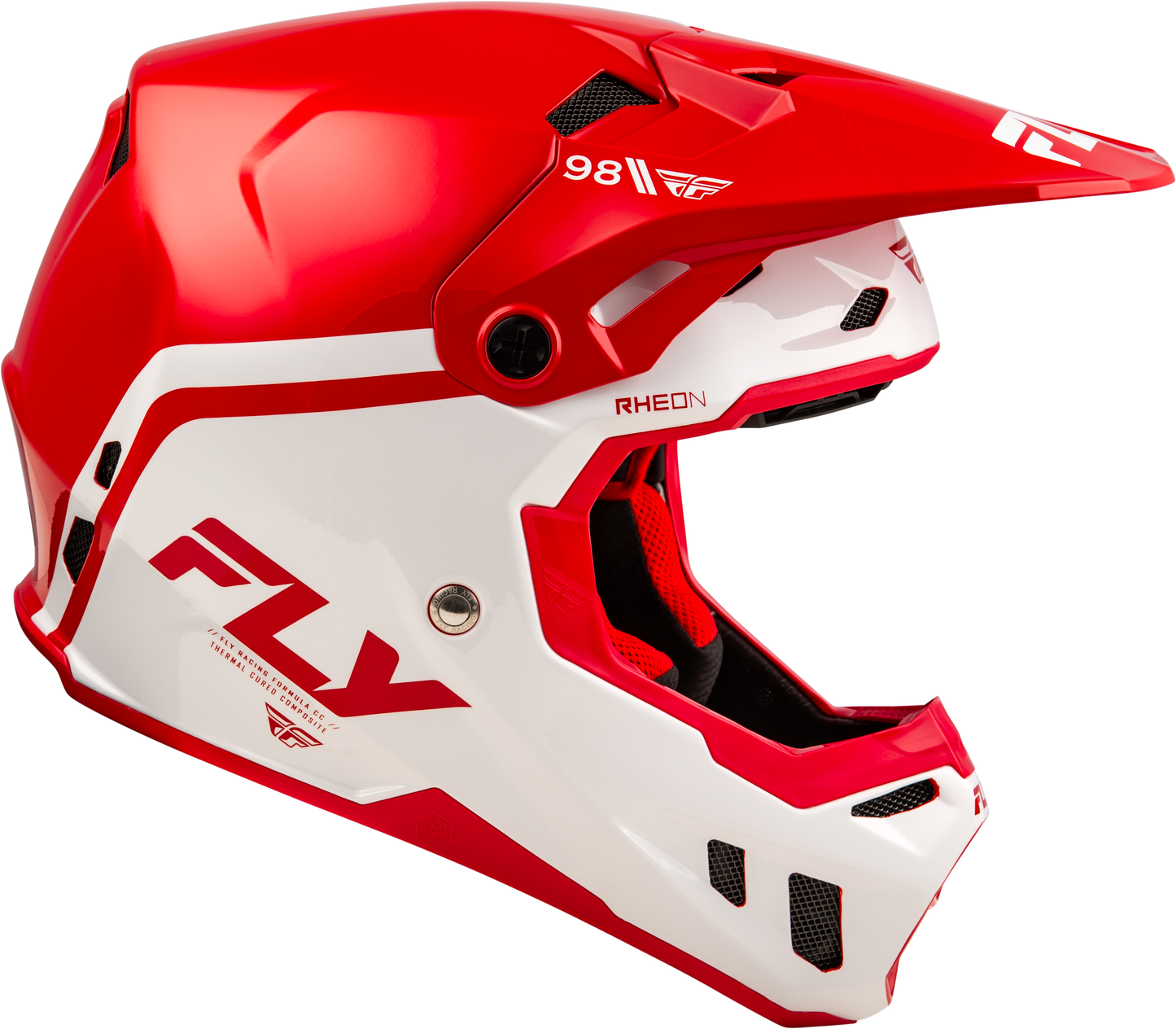 Formula Cc Objective Helmet Red/White Xl