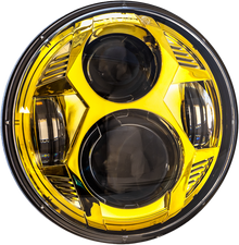 5.75" Led Gold Headlight