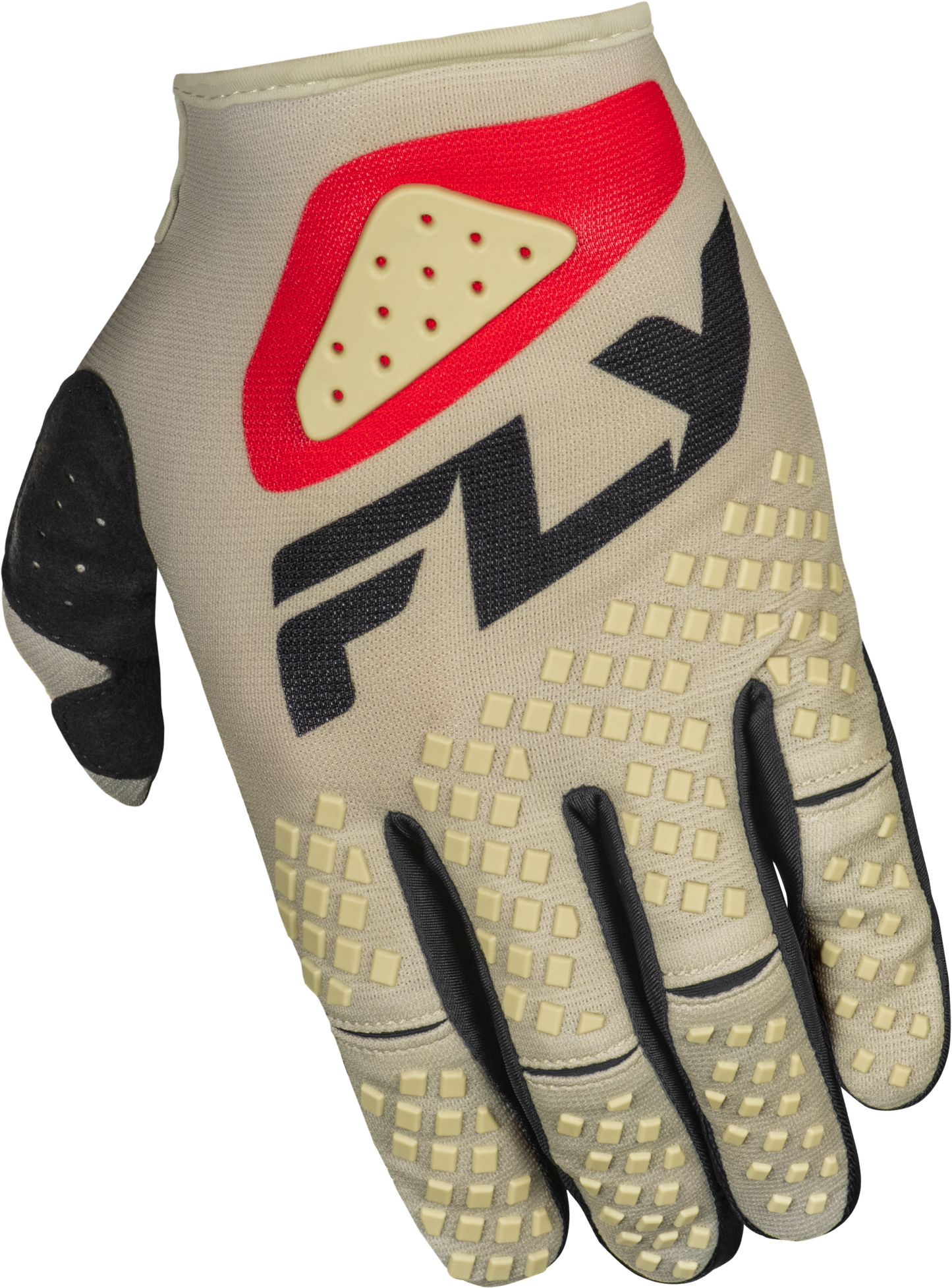 Kinetic Sym Gloves Light Grey/Red/Black Xl