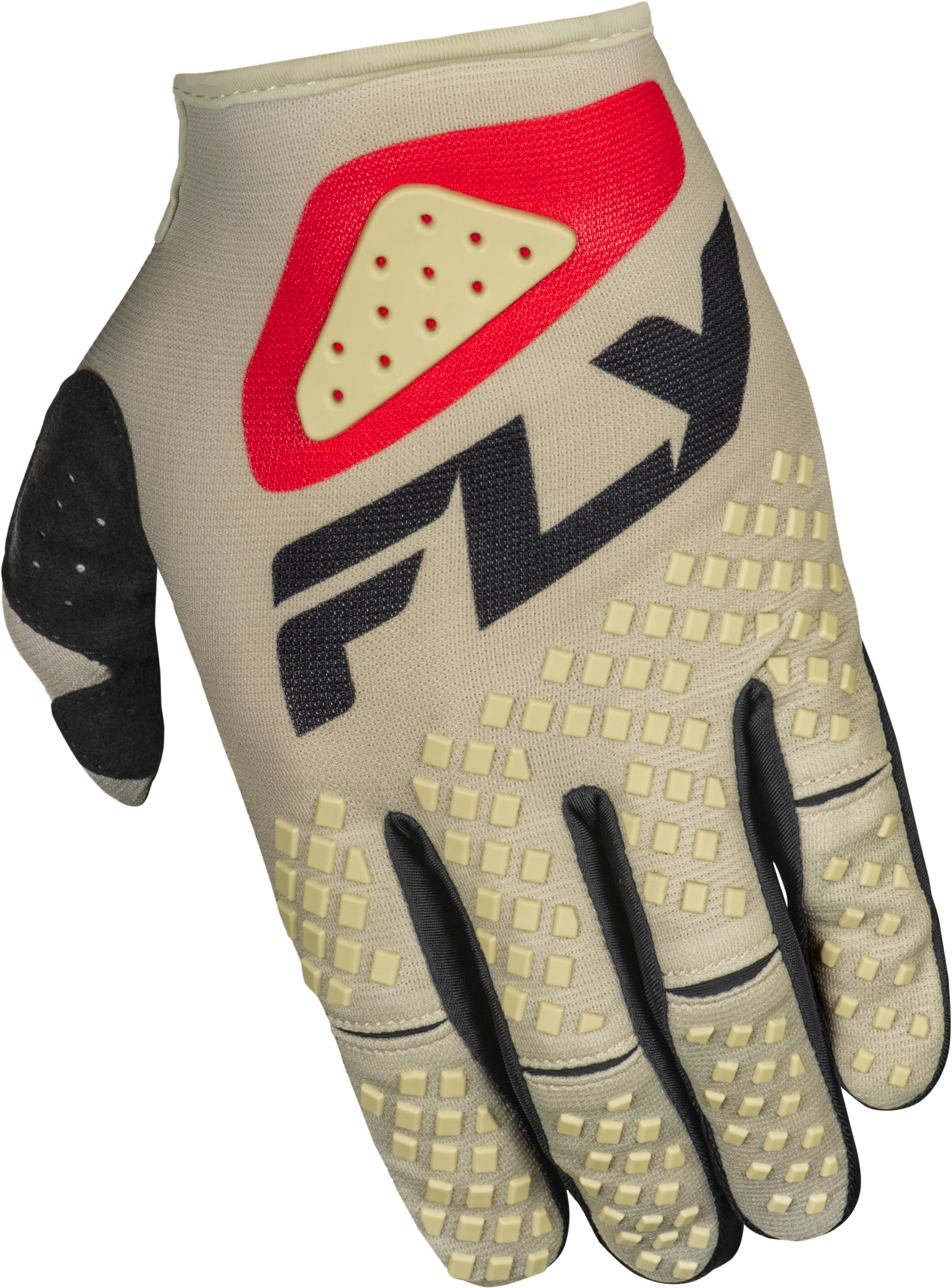 Kinetic Sym Gloves Light Grey/Red/Black 2x