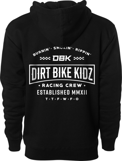 Speed & Style Zip Hoodie Black Md