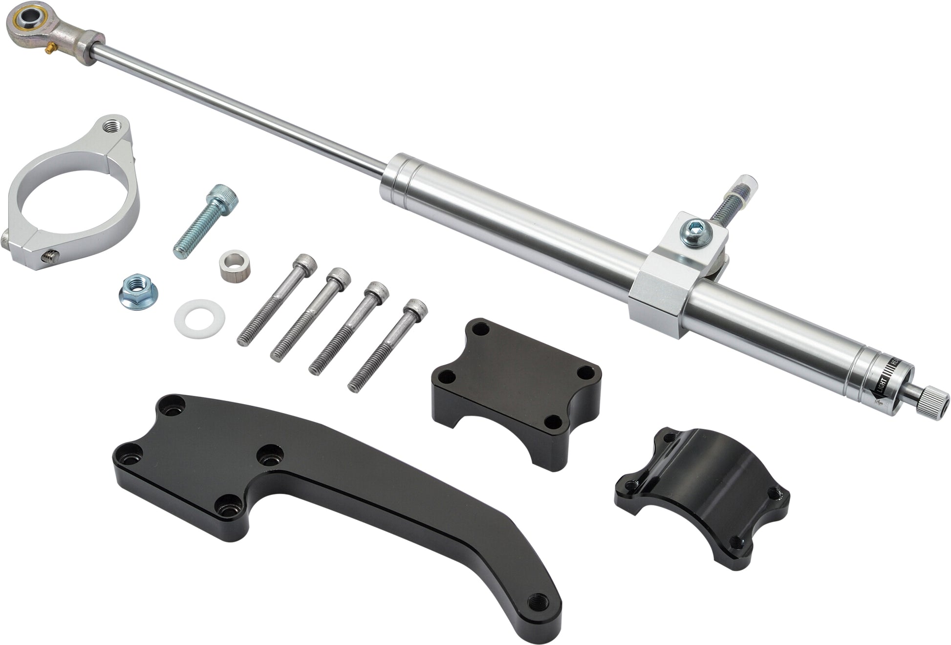 Steering Damper 17 Up Flt Silver