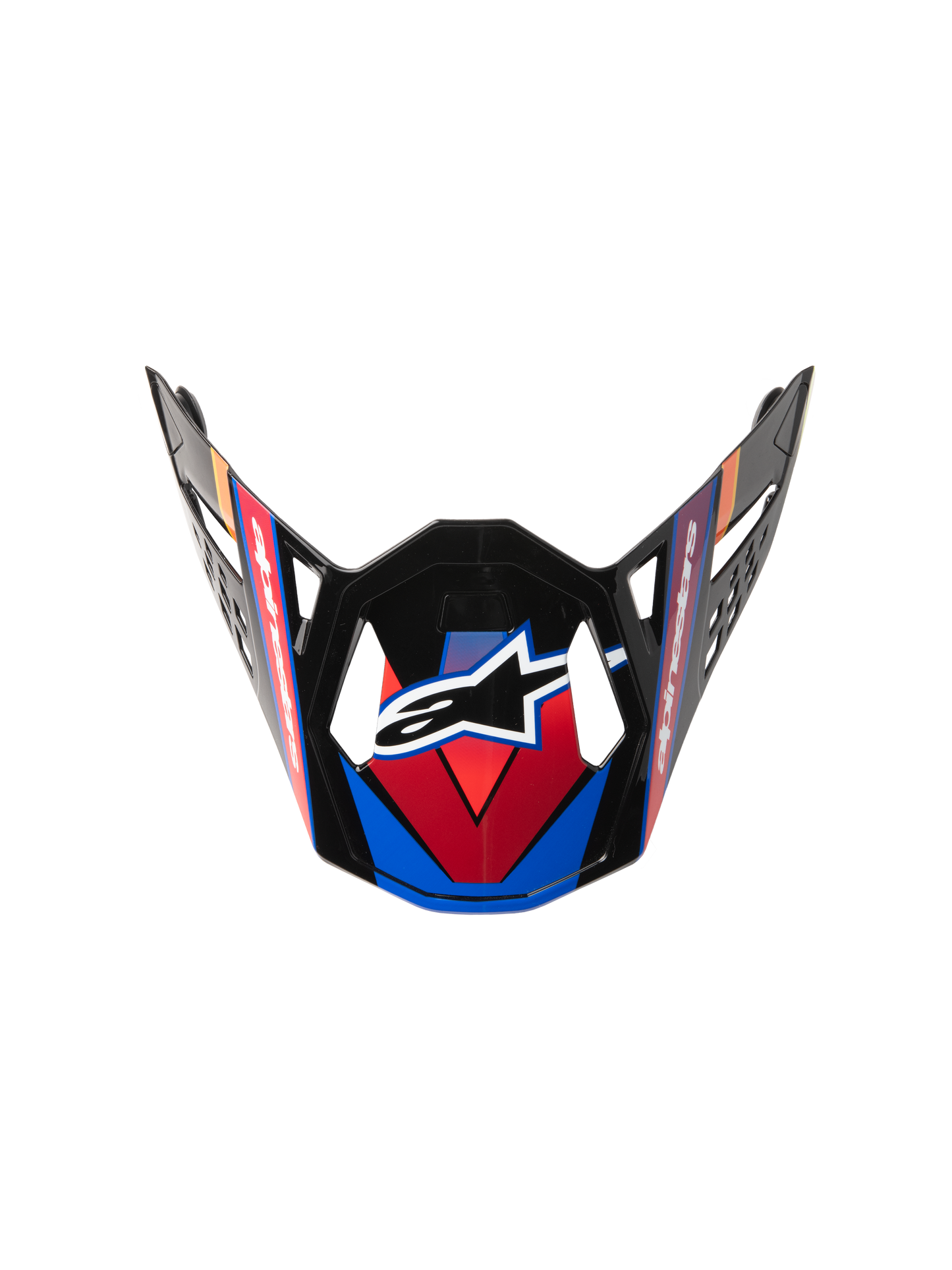 Visor S M10 22.06   Era Blu/Red/Ylw Fluo Glossy